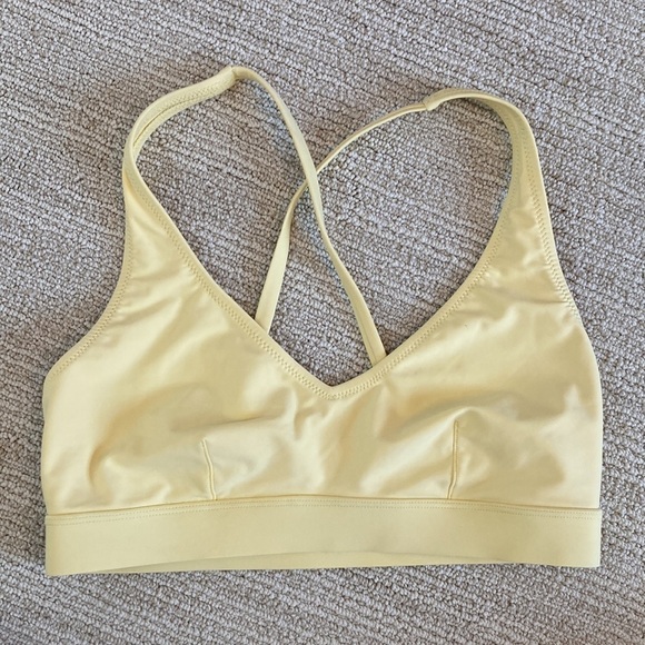 Girlfriend Collective Deep V Neck Swim Top - Picture 2 of 5